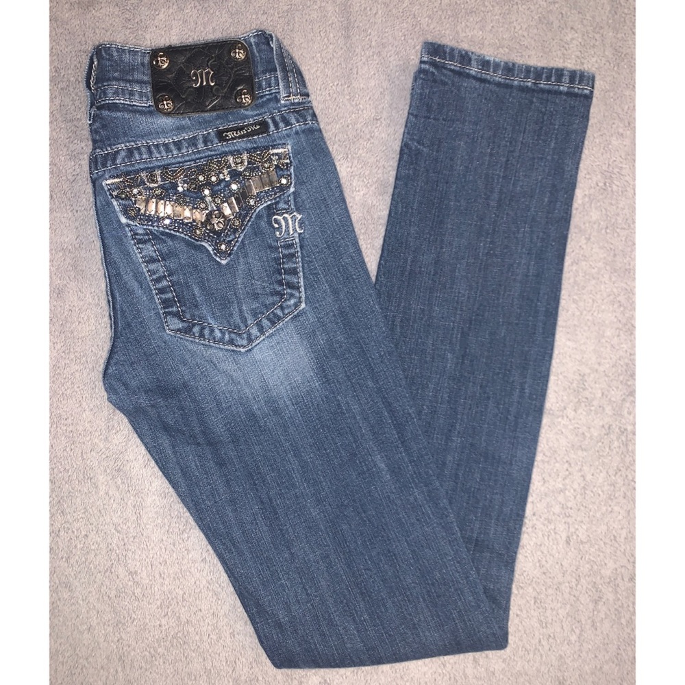 Miss Me skinny jeans size 27